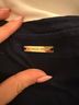 Michael Kors Blue Short Sleeve Blouse Size XL - photo 3