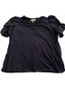 Michael Kors Blue Short Sleeve Blouse Size XL - photo 1