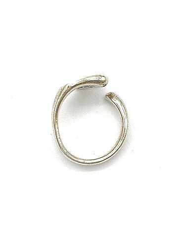 Tiffany & Co. Tiffany &amp; Co. Full Heart Ring, approximately 4.4g, made of SV925 sterling silver. (view 2)