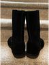Bearpaw 100% Suede Black Boots Size 8 - photo 4