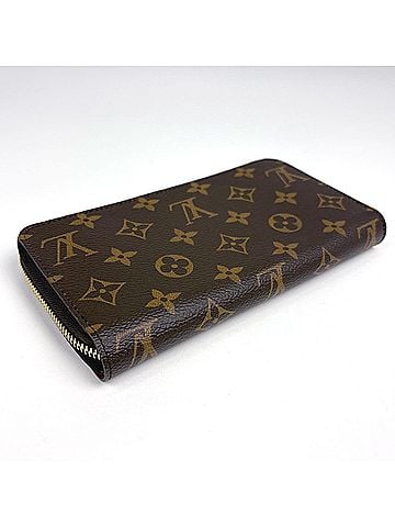 Louis Vuitton Louis Vuitton Zippy Wallet Round Zip Long Monogram Brown M42616 Women's (view 2)
