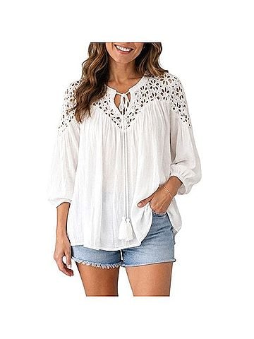 Crown & Ivy Petite Short Sleeve T-Shirt (view 1)