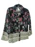 Sag Harbor Floral Black Red Green Ivory Jacket Size 14 (petite) - photo 3