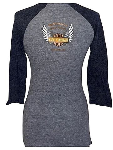 Harley Davidson Harley Davidson 3/4 Sleeve Top (view 1)