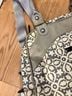 Petunia Pickle Bottom Floral Gray Ivory Yellow Backpack One size - photo 6