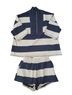Klesis Stripes Blue Gray T-Shirt Size S - photo 1