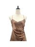 The Sei 100% Silk Brown Tan Cocktail Dress Size 4 - photo 10