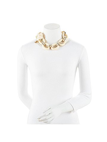 Louis Vuitton Louis Vuitton Resin Flower Necklace (view 2)