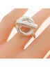 Hermès 100% Sterling Silver Multi Color Hermes Hermès Croisette Ring One size - photo 5
