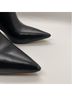 Cult Gaia 100% Leather Black Ankle Boots Size EU 37 1/2 - photo 8