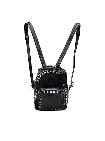 Valentino Mini Leather Rockstud Backpack (view 1)