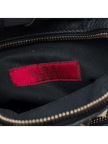 Valentino Mini Leather Rockstud Backpack (view 2)