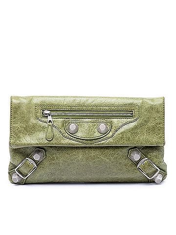 Balenciaga Lambskin Motocross Giant 21 Envelope Clutch (view 1)