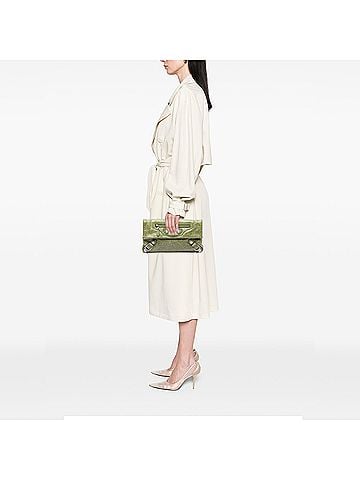 Balenciaga Lambskin Motocross Giant 21 Envelope Clutch (view 2)