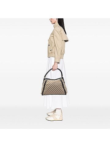 Gucci GG Canvas Scarlett Shoulder Bag (view 2)