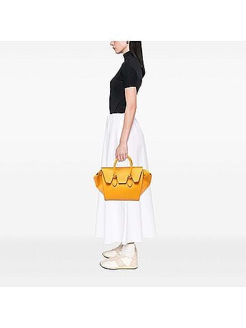 Céline Medium Grained Calfskin Tie Knot Tote (view 2)