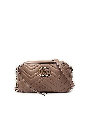 Gucci Small GG Marmont Matelasse Leather Crossbody (view 1)