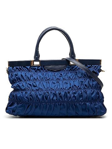 Prada Tessuto Gaufre Frame Satchel (view 1)