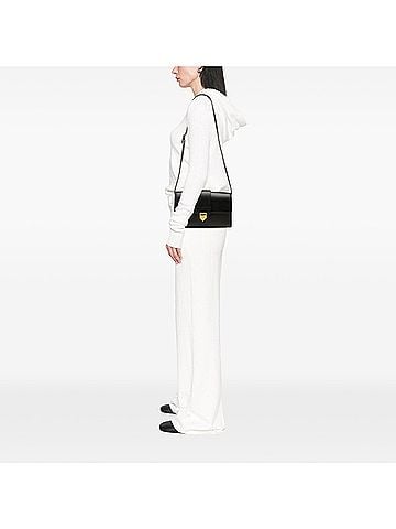 Saint Laurent Grained Calfskin Flap Crossbody (view 2)
