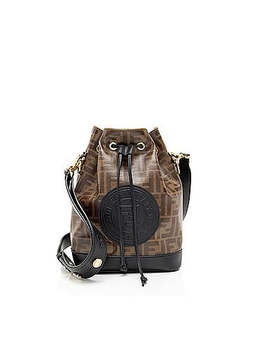 Fendi Fendi FF Spalmati Mon Tresor Grande Shoulder Bag (view 1)
