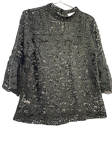 Ann Taylor LOFT 3/4 Sleeve Blouse (view 2)