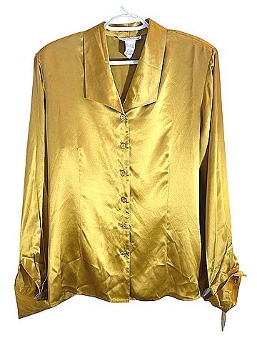 Anna and Frank The Original Silk Teebody Long Sleeve Blouse (view 1)