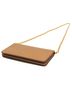 Prada 100% Leather Brown Prada Women's Leather Chain/Shoulder Wallet Light Brown One size - photo 2