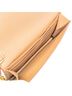 Prada 100% Leather Brown Prada Women's Leather Chain/Shoulder Wallet Light Brown One size - photo 3