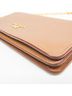 Prada 100% Leather Brown Prada Women's Leather Chain/Shoulder Wallet Light Brown One size - photo 4