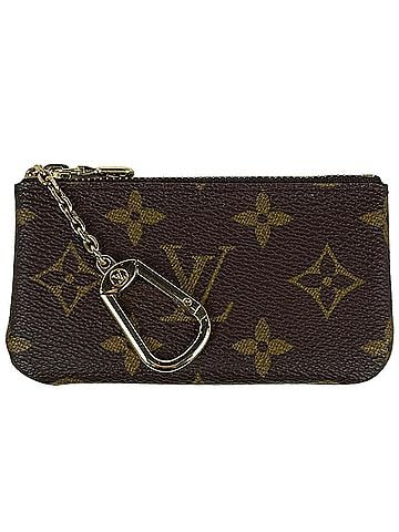 Louis Vuitton Louis Vuitton Pochette Cle Keyring Coin Purse Wallet/Coin Case Monogram Brown M62650 Women's (view 1)