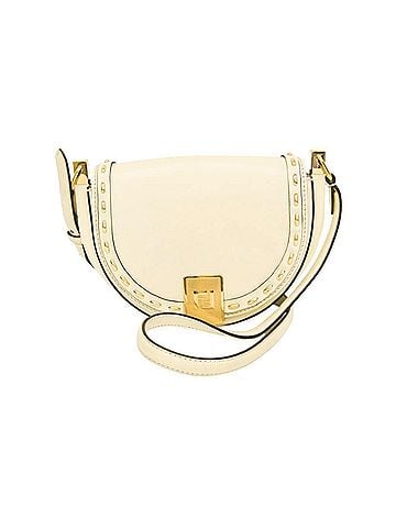 Fendi Fendi Moonlight 8BT346 Women's Leather Shoulder Bag Off-white (view 1)