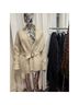 Chic 100% Wool Tan Cardigan Size L - photo 3