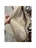 Chic 100% Wool Tan Cardigan Size L - photo 8