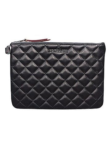MZ Wallace Small Metro Pouch Clutch (view 2)