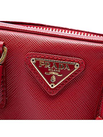 Prada Mini Saffiano Lux Bauletto Bag (view 2)