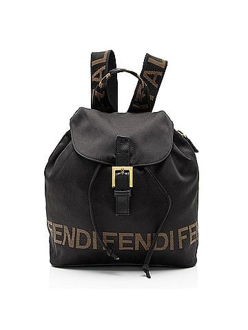Fendi Fendi Vintage Nylon 1925 Drawstring Backpack (view 1)
