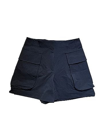 Lululemon Athletica Relaxed Fit Super High Rise 4” Cargo Shorts (view 1)