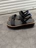 ROTHY'S 100% Recycled Plastic Solid Black Sandals Size 10 - photo 3