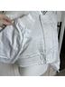 Nike 100% Cotton 97% Polyester 3% Spandex 34% Nylon White Jacket Size L - photo 8