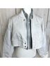 Nike 100% Cotton 97% Polyester 3% Spandex 34% Nylon White Jacket Size L - photo 13