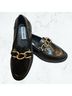 Steve Madden 100% Leather Black Flats Size 7 - photo 3