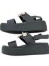 Crocs Black Sandals Size 8 - photo 2