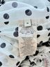 Tory Burch Polka Dots Black White Cocktail Dress Size 2 - photo 7