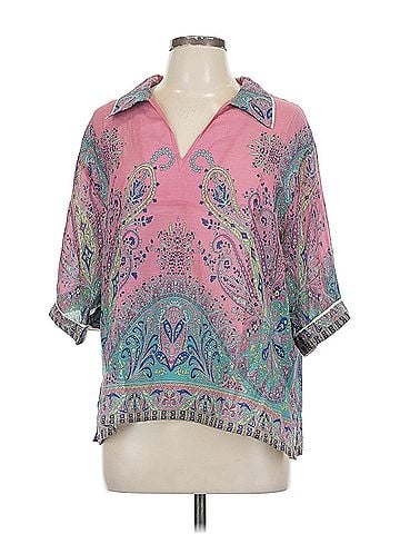Sundance Sundance Short Sleeve Silk Top (view 1)