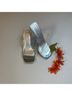 Jessica Cline Silver Heels Size 7 - photo 7