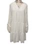 CeCe 100% Polyester White Casual Dress Size S - photo 1