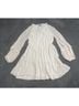 CeCe 100% Polyester White Casual Dress Size S - photo 4