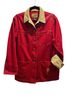 Ralph Lauren 100% Cotton Red Tan Coat Size M - photo 1