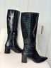 GEOX Camo Black Boots Size 6 - photo 6