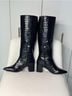 GEOX Camo Black Boots Size 6 - photo 3